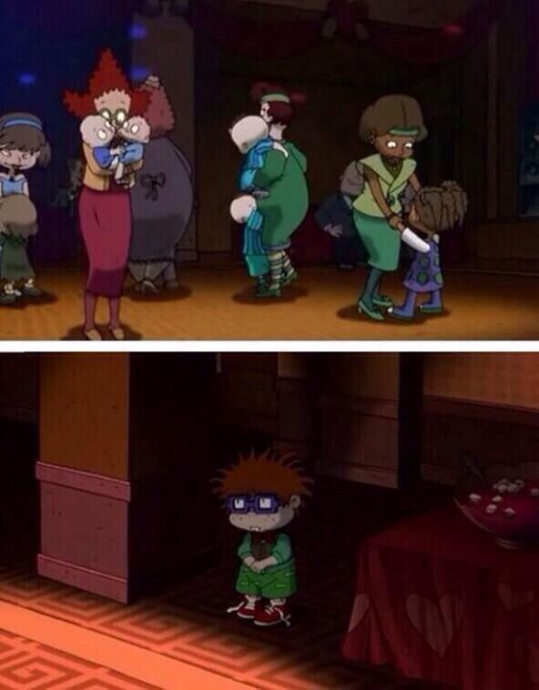 ... Watches His Frieds Dance With Their Mothers In The Rugrats Movie
