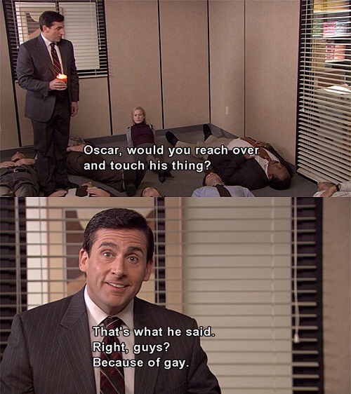 Michael Scott His Classic Thats What She Said Jokes On The Office