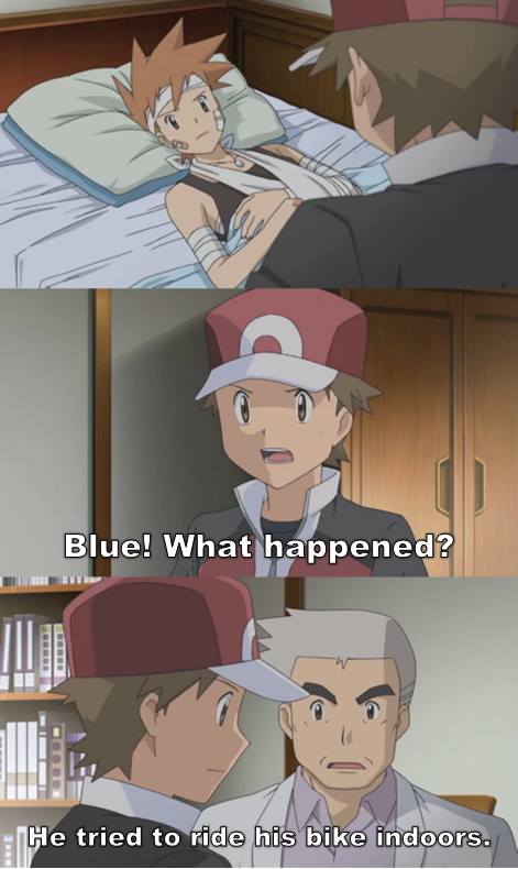 Red-Knows-The-Tragedies-Of-Riding-Your-Bike-Indoors-On-Pokemon-Origins.png