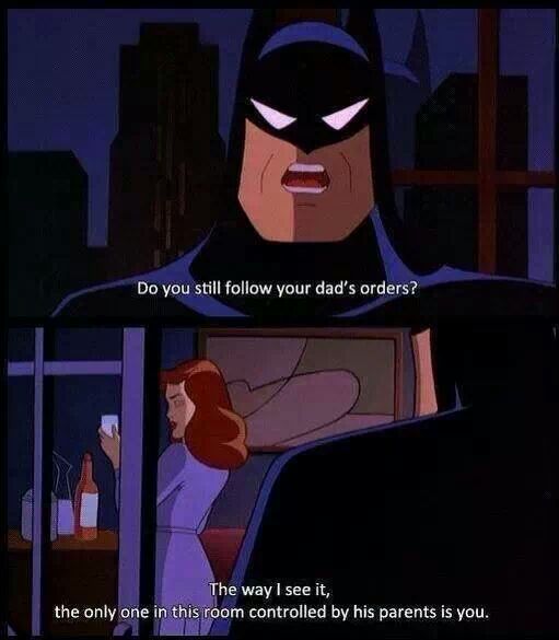 Bruce Wayne Dishes It Out But Can’t Take The Comeback In