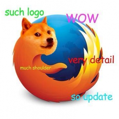 Doge Firefox Meme With Such Logo, Very Detail, Much Update
