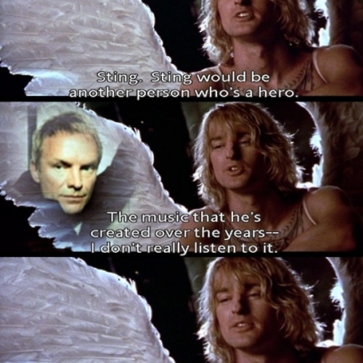Hansel Talks About His Heros Sting While Wearing Angel Wings In